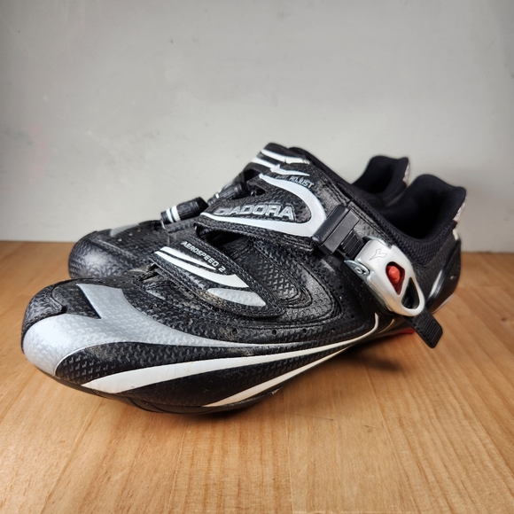 Diadora Shoes Diadora Cycling Shoes Womens 4 85 Black Leather